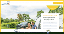 Desktop Screenshot of alfsee.de